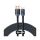 Kabel BASEUS USB - USB-C Crystal 100W 1.2m (czarny) CAJY000401